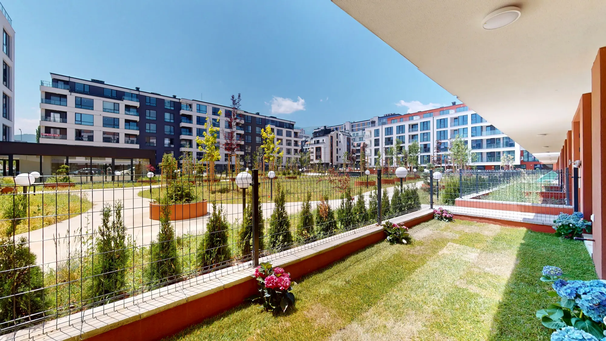 One-Bedroom Apartment with a Private Garden in the New Dalia Residence Complex – Malinova Dolina District
